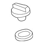 12180F4010 - Engine: Filler Cap for Lexus: CT200h, ES300h, ES350, GS200t, GS300, GX460, HS250h, IS200t, IS250, IS300, IS350, LS460, LS600h, LX570, NX200t, NX300, NX300h, RC200t, RC300, RX350, RX450h Image