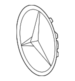 2478174000 - Accessories: Grille Emblem for Mercedes-Benz Image