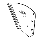 6121A270 - : Quarter Glass for Mitsubishi: Eclipse Image