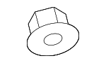 N91205301 - Body: Sunroof Frame Nut for Porsche: Cayenne, Macan Image