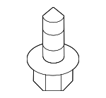 1349895 - Body: Impact Pad Clip for Volvo Image
