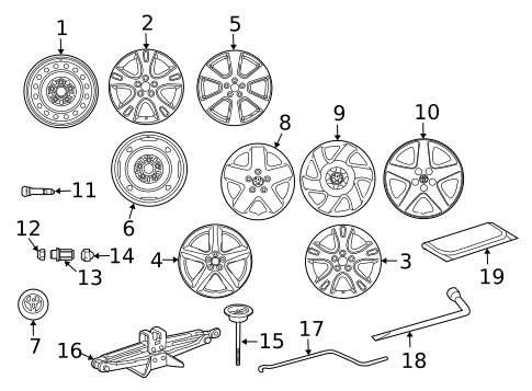 Wheels for 2003 Toyota Matrix #0