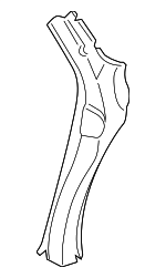 971810522YGRV - Body: Lock Pillar for Porsche: Panamera Image