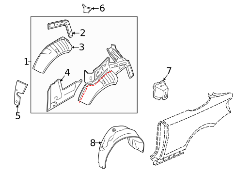 Inner Structure for 2013 BMW 135is #0
