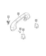 68175335AA - Interior Trim: Trim Screw for Mopar Image