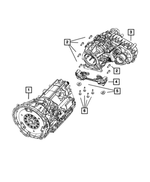 6104422AA - Transmission: Hex Head Bolt And Washer for Chrysler: 200, Pacifica, Sebring, Voyager | Dodge: Avenger, Caliber, Durango, Ram 3500 | Fiat: 500 | Jeep: Cherokee, Compass, Gladiator, Grand Cherokee, Grand Cherokee L, Patriot, Wagoneer S, Wrangler | Ram: 3500 Image
