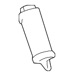 5505475020 - Body: Glove Box Frame Stopper for Lexus: RX350, RX350L, RX450h, RX450hL Image