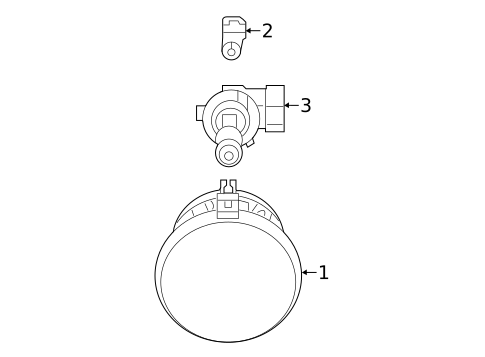 Bulbs - Chassis for 2011 Chrysler 200 #2