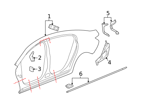 Uniside for 2012 Buick LaCrosse #0