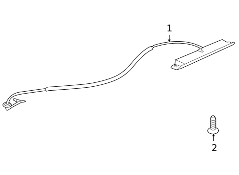 High Mount Lamps for 2010 Mitsubishi Eclipse #1