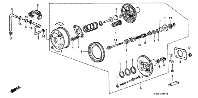 Master Power for 1988 Honda Civic #0