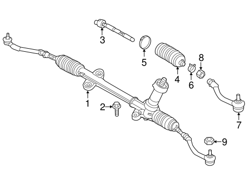 Steering Gear & Linkage for 2016 Kia Rio | OEM Parts Online