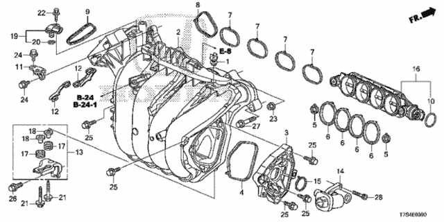 Intake Manifold for 2016 Honda HR-V #0