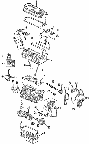 12341-RMX-000 Fits For Honda Civic 1.3L 2006-2011 Engine Valve Cover