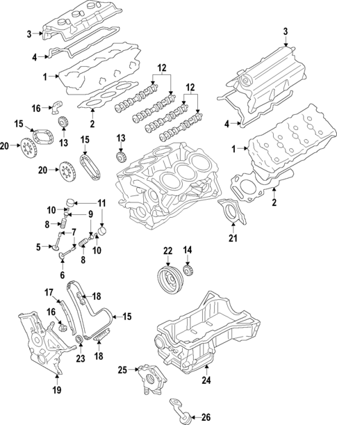 Oil Pan for 2009 Ford Taurus X #0