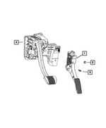 68546964AB - Fuel and Accelerator Pedal: Accelerator Pedal for Mopar Image