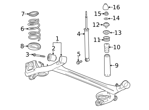 Shocks & Struts for 2013 Chevrolet Spark #1