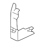 71325T60J00 - Body: Mount Plate for Honda Image