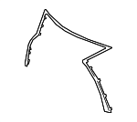 5312148170 - : Upper Molding for Lexus: RX350, RX350L, RX450h, RX450hL Image