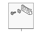 521140E180 - Body: License Bracket for Lexus: RX350, RX350L, RX450h, RX450hL Image