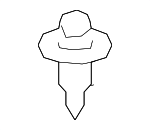 9046707215 - Body: Lower Support Retainer for Lexus: CT200h, ES350, GS F, GS Turbo, GS200t, GS300, GS350, GS450h, GX460, GX550, IS200t, IS250, IS300, IS350, IS500, LC500, LC500h, LS500, LS500h, LX600, LX700h, NX200t, NX250, NX300, NX300h, NX350, NX350h, NX450h+, RC F, RC200t, RC300, RC350, RX350, RX350h, RX350L, RX450h, RX450h+, RX450hL, RX500h, RZ300e, RZ450e, TX350, TX500h, TX550h+, UX200, UX250h, UX300h Image