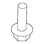 9008054012 - Body: Door Cushion for Scion: xA, xB | Toyota: 4Runner, Avalon, Camry, Celica, Echo, Highlander, Prius, Sequoia, Sienna, Solara, Supra, Tundra Image