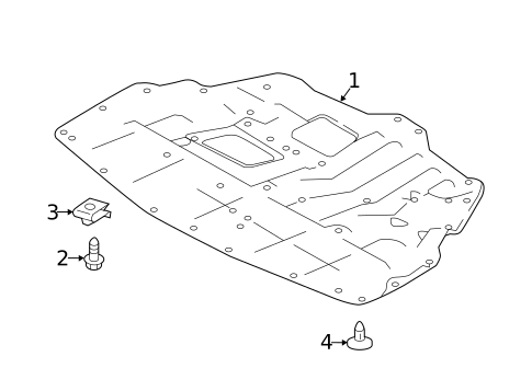 Splash Shields for 2018 INFINITI Q60 #0