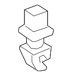 743483304002 - Body: Sun-visor Holder for Lexus: ES250, ES300h, ES350, LS500, LS500h, NX250, NX350, NX350h, NX450h+, RX350, RX350h, RX450h+, RX500h Image