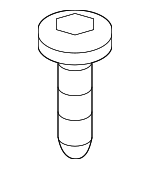 7149144403 - Electrical: Lap Belt Screw for BMW: 1 Series M, 128i, 135i, 135is, 228i, 228i xDrive, 230i, 230i xDrive, 325i, 325xi, 328i, 328i xDrive, 328xi, 330i, 330xi, 335d, 335i, 335i xDrive, 335is, 335xi, 430i, 430i xDrive, 530i, 530i xDrive, 540i xDrive, 550e xDrive, i4, iX, M2, M235i, M235i xDrive, M240i, M240i xDrive, M3, M4, M440i, M440i xDrive, M5, X3, X4 Image