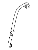 72117132244 - Electrical: Center Seat Belt for BMW: 325i, 325xi, 328i, 328i xDrive, 328xi, 330i, 330xi, 335d, 335i, 335i xDrive, 335xi, M3 Image