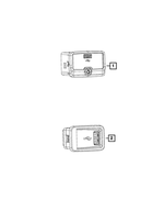 68381663AA - Electrical: Hub Media Center for Mopar Image image