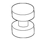 LR151891 - Body: Hood Bumper for Land-Rover Image image