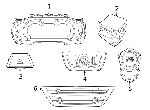 Controls for 2018 BMW 540d xDrive #1