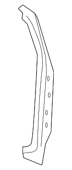 5C2Z15429A21AA - Body: Hinge Pillar for Ford: E-150, E-150 Club Wagon, E-150 Econoline, E-150 Econoline Club Wagon, E-250, E-250 Econoline, E-350 Club Wagon, E-350 Econoline, E-350 Econoline Club Wagon, E-350 Super Duty, E-450 Econoline Super Duty, E-450 Super Duty, Econoline Super Duty Image