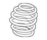 12822727 - : Coil Spring for Saab: 9-5 Image