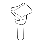 3B0862247A - Body: Adjust Motor Connector for Volkswagen: Beetle, Jetta, Touareg Image