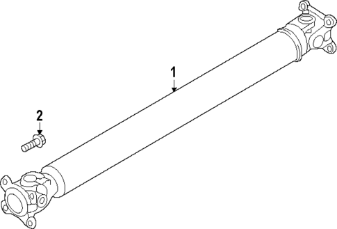 Drive Shaft for 2025 Genesis GV80 Coupe #0