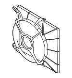 93744903 - Cooling System: Fan Shroud for Chevrolet: Aveo, Aveo5 Image