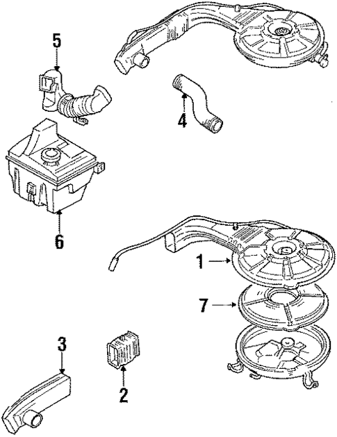 Heated Air Intake for 1989 Toyota Corolla #0
