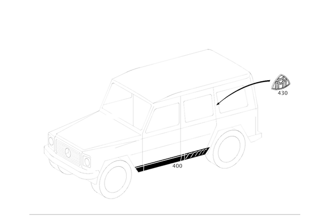 463884180064 - : Wheel Arch Cover for Mercedes-Benz: G550 4x4, G65 AMG Image