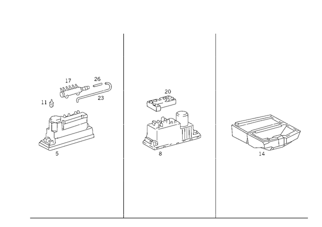 2108002748 - Vacuum System: Pump for Mercedes-Benz Image image