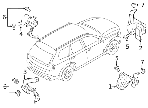 Electrical Components for 2020 Volvo S60 #1
