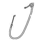 51229451927 - Body: Lock Cable for BMW: 740i, 750e xDrive, 760i xDrive, i7 Image