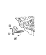 6501741 - Engine Mounting: Hex Head Screw And Washer for Mopar Image image
