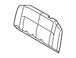 8C2Z1666800B - Body: Seat Back Pad for Ford Image