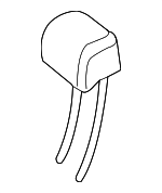17697001007C70 - Body: Headrest, Outer for Mercedes-Benz Image