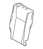 17692004019H64 - Body: Seat Cover for Mercedes-Benz Image