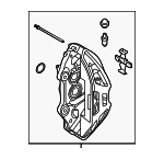 34106891345 - Brakes: Caliper for BMW Image