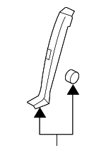 799215M013 - Body: Outer Finish Panel for Nissan: Sentra Image