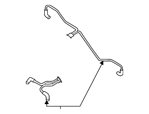 6E133773BS - Emission System: Vacuum Hose for Audi Image